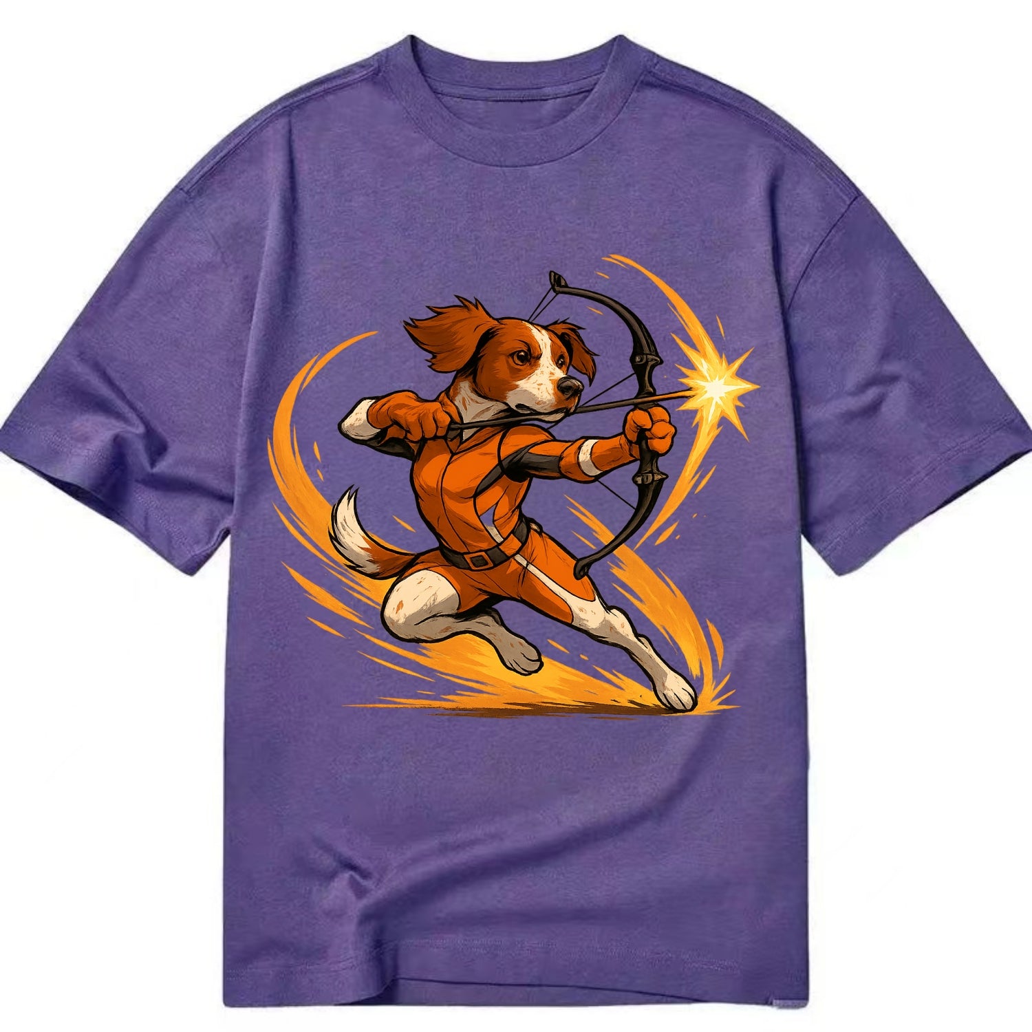 Brittany Hawkeye  - Classic T-shirt - Purple