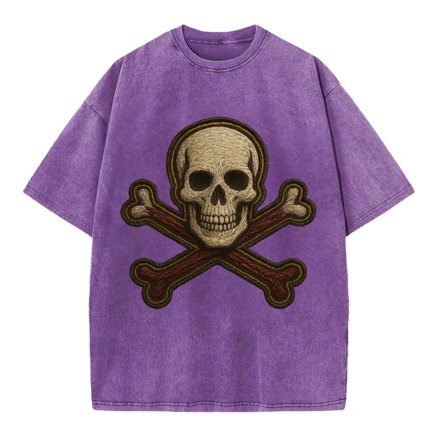 Jolly Roger  - Vintage T-shirt - Purple