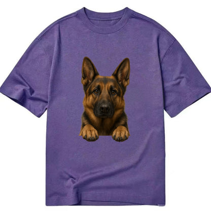 German Shepherd  - Classic T-shirt - Purple