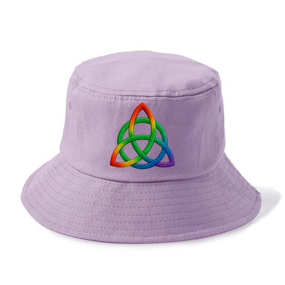 Triquetra  - Bucket Hat - Purple