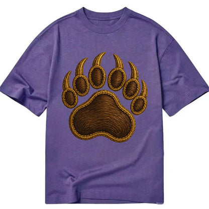 Bear Paw  - Classic T-shirt - Purple
