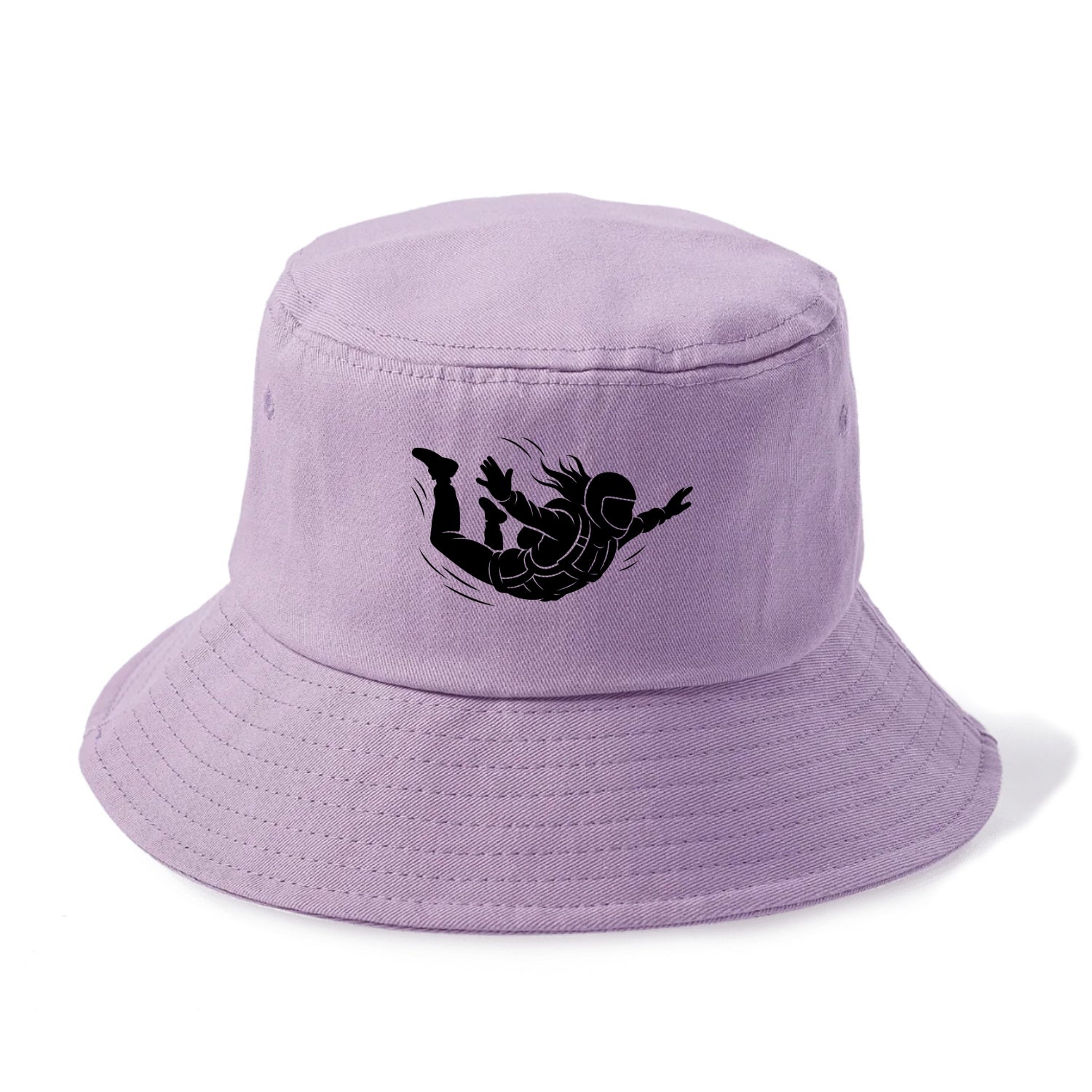 Skydiver free-fall position - Bucket Hat - Purple