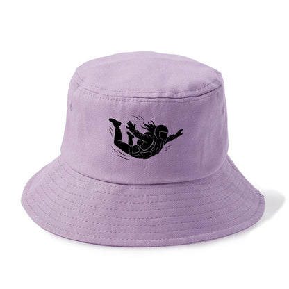 Skydiver free-fall position - Bucket Hat - Purple
