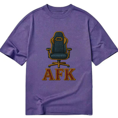 AFK   - Classic T-shirt - Purple