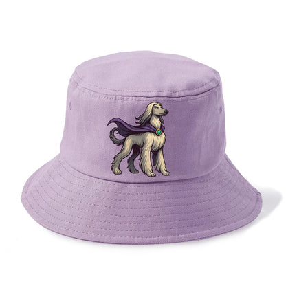 Afghan Hound Mystic Hero  - Bucket Hat - Purple
