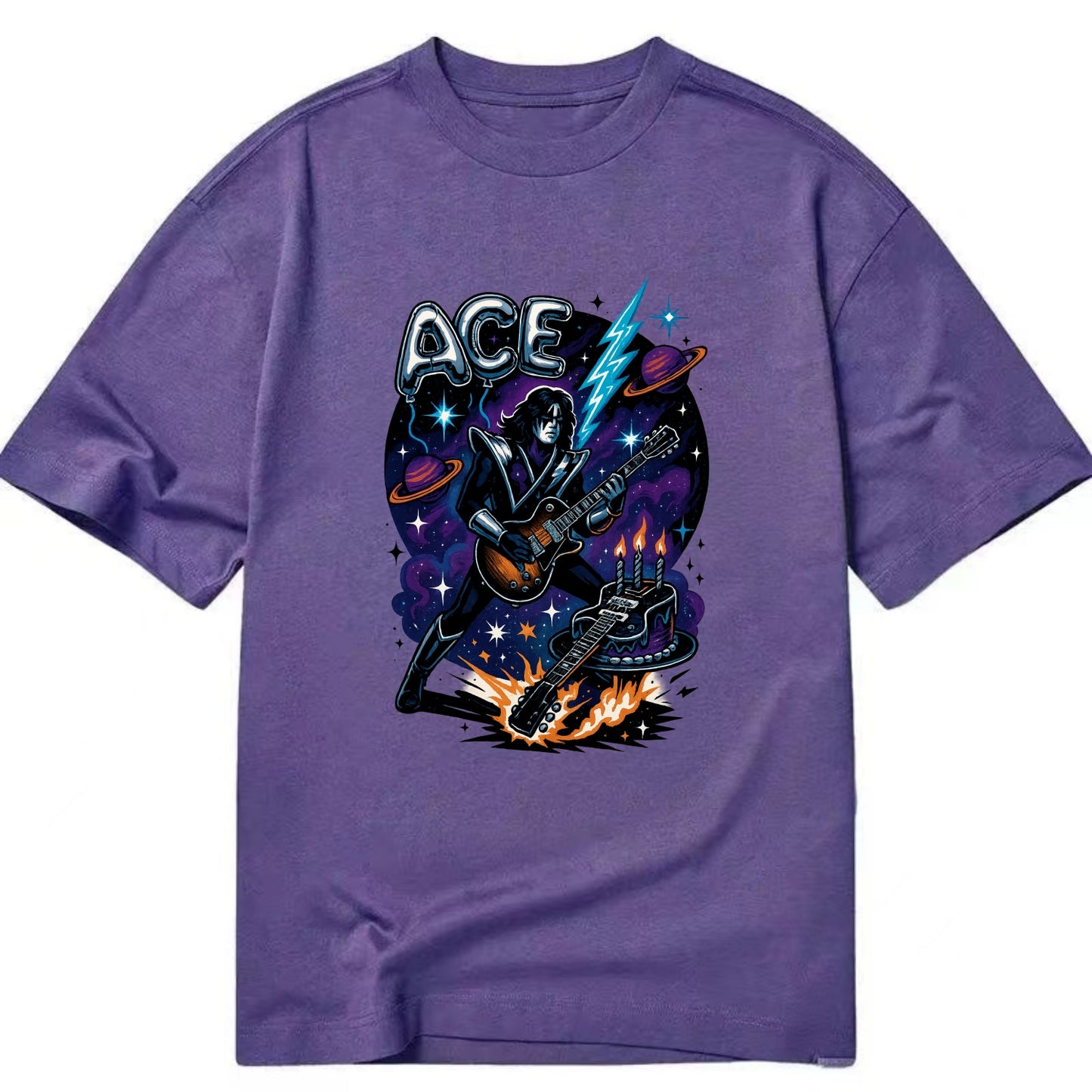 Ace Birthday Celebration - Classic T-shirt - Purple