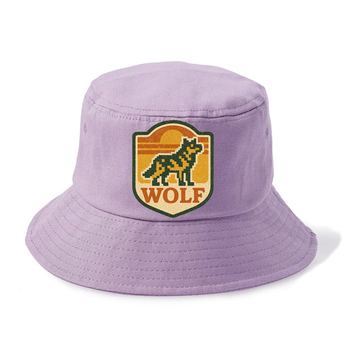 Digital Pixel Wolf  - Bucket Hat