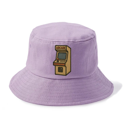Arcade Cabinet  - Bucket Hat - Purple