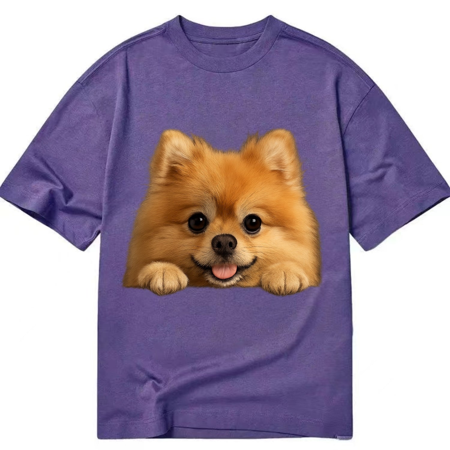Pomeranian  - Classic T-shirt - Purple