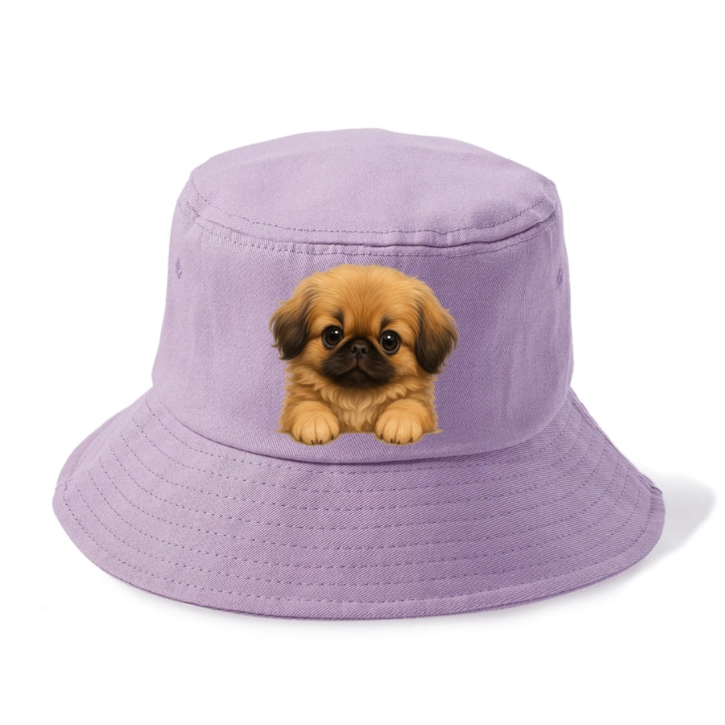 Pekingese  - Bucket Hat - Purple