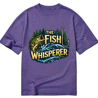 Fish Whisperer - Classic T-shirt - Purple