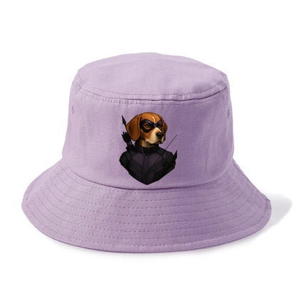 Beagle Hawkeye  - Bucket Hat - Purple
