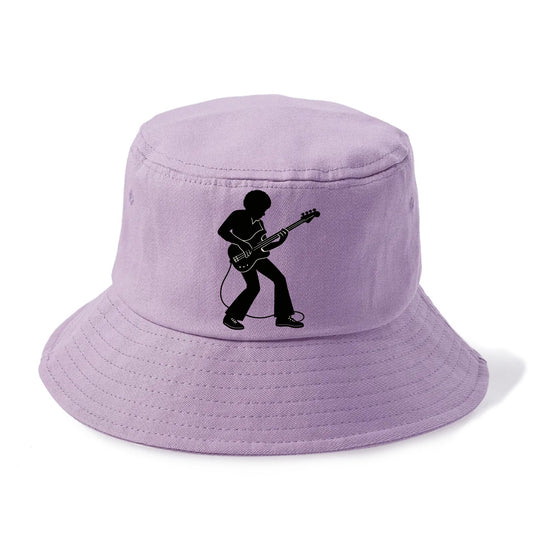Bass guitarist slap technique - Bucket Hat - Purple