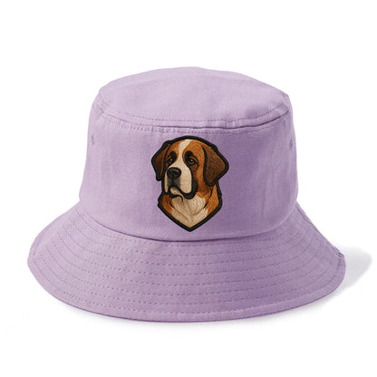 Saint Bernard - Modern gentle giant desi - Bucket Hat - Purple