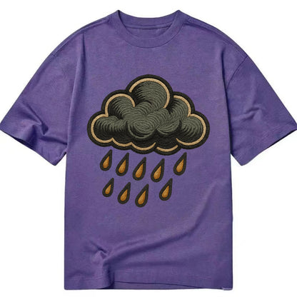 Rain Cloud  - Classic T-shirt - Purple