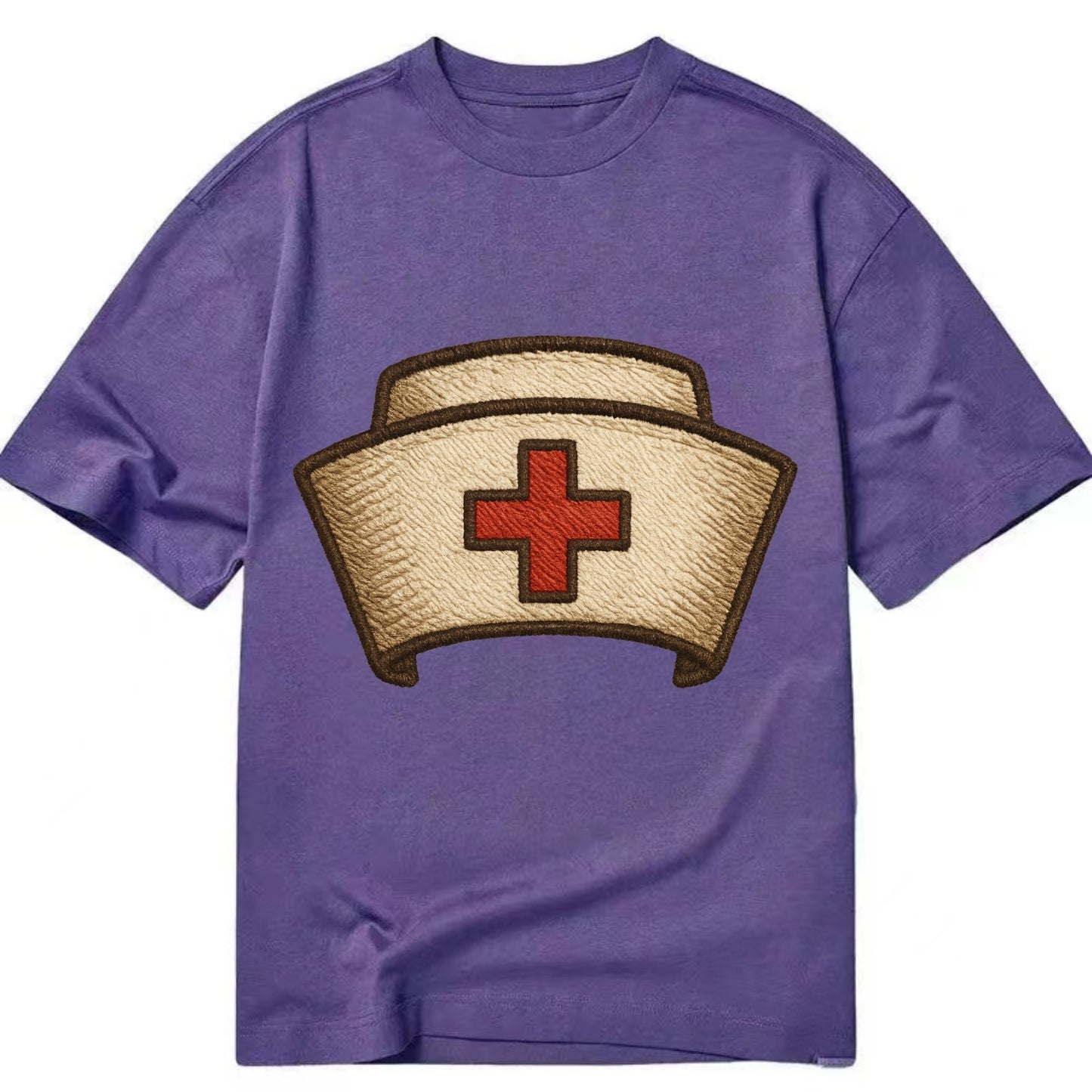 Nurse Cap  - Classic T-shirt - Purple