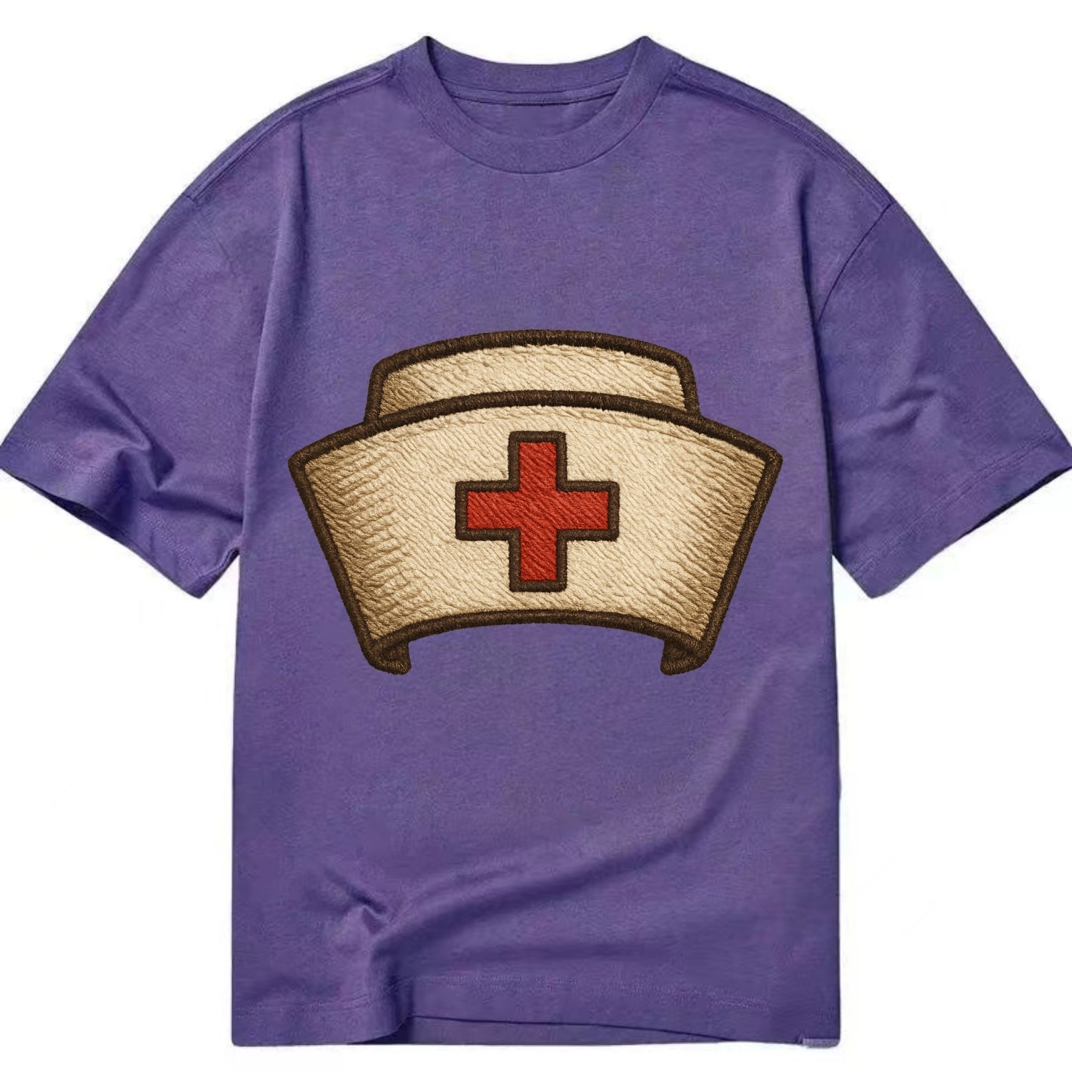 Nurse Cap  - Classic T-shirt - Purple