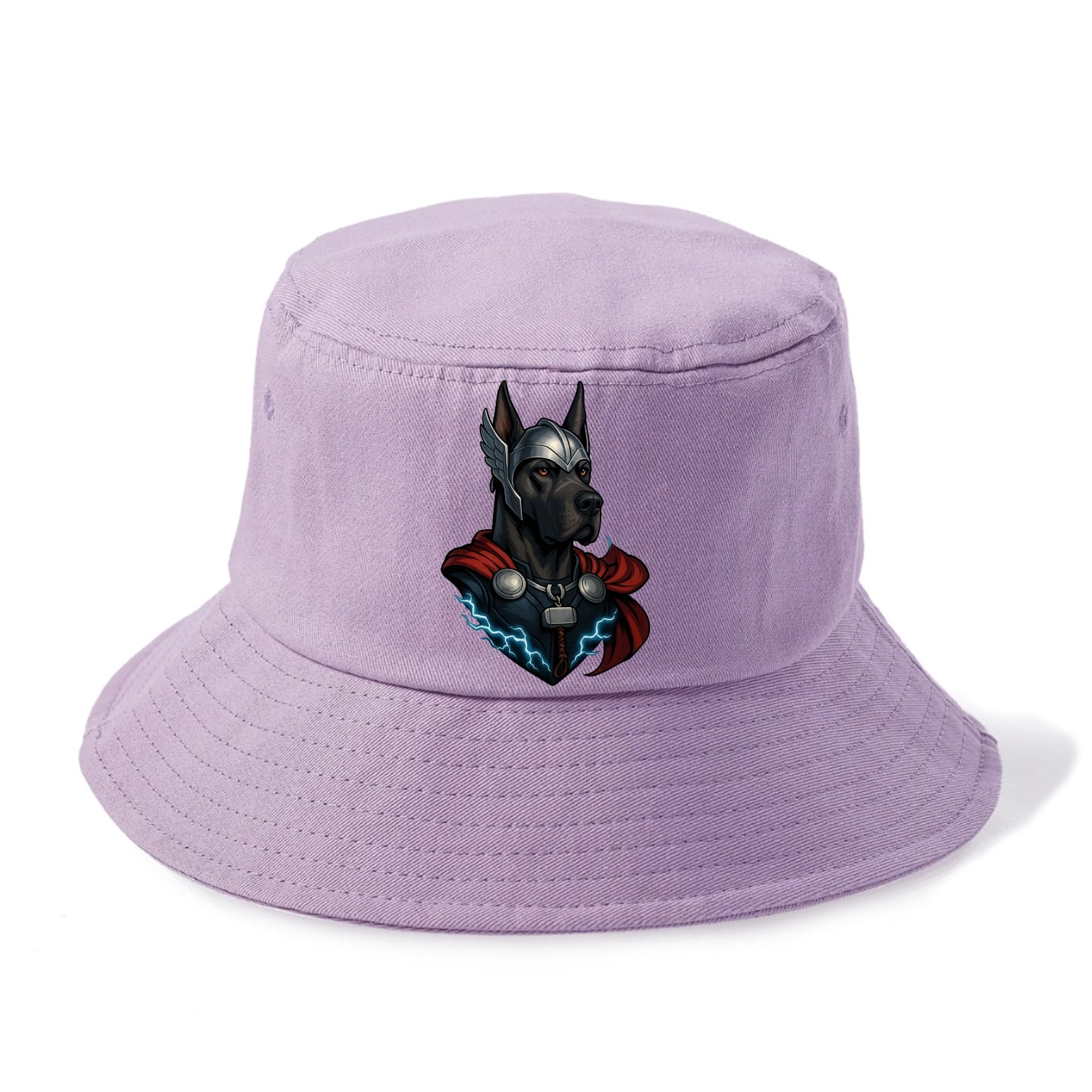 Great Dane Thor  - Bucket Hat - Purple