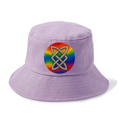 Celtic Shield Knot  - Bucket Hat - Purple