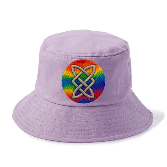 Celtic Shield Knot  - Bucket Hat - Purple