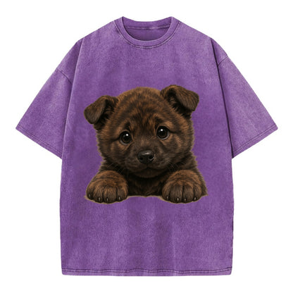 Kai Ken  - Vintage T-shirt - Purple