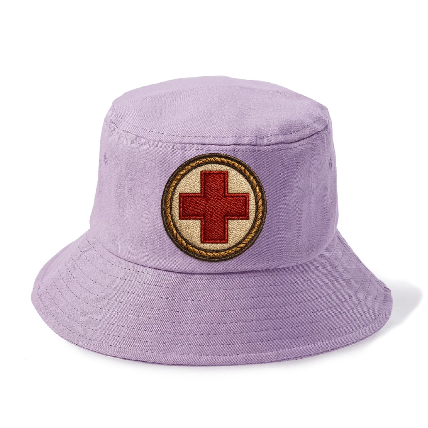 Medical Cross  - Bucket Hat - Purple