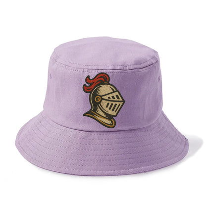 Knight Helmet  - Bucket Hat - Purple