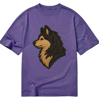 Finnish Lapphund - Modern Arctic breed l - Classic T-shirt - Purple