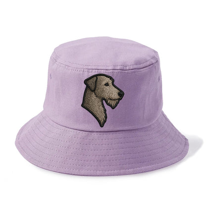 Irish Wolfhound - Modern gentle giant lo - Bucket Hat - Purple