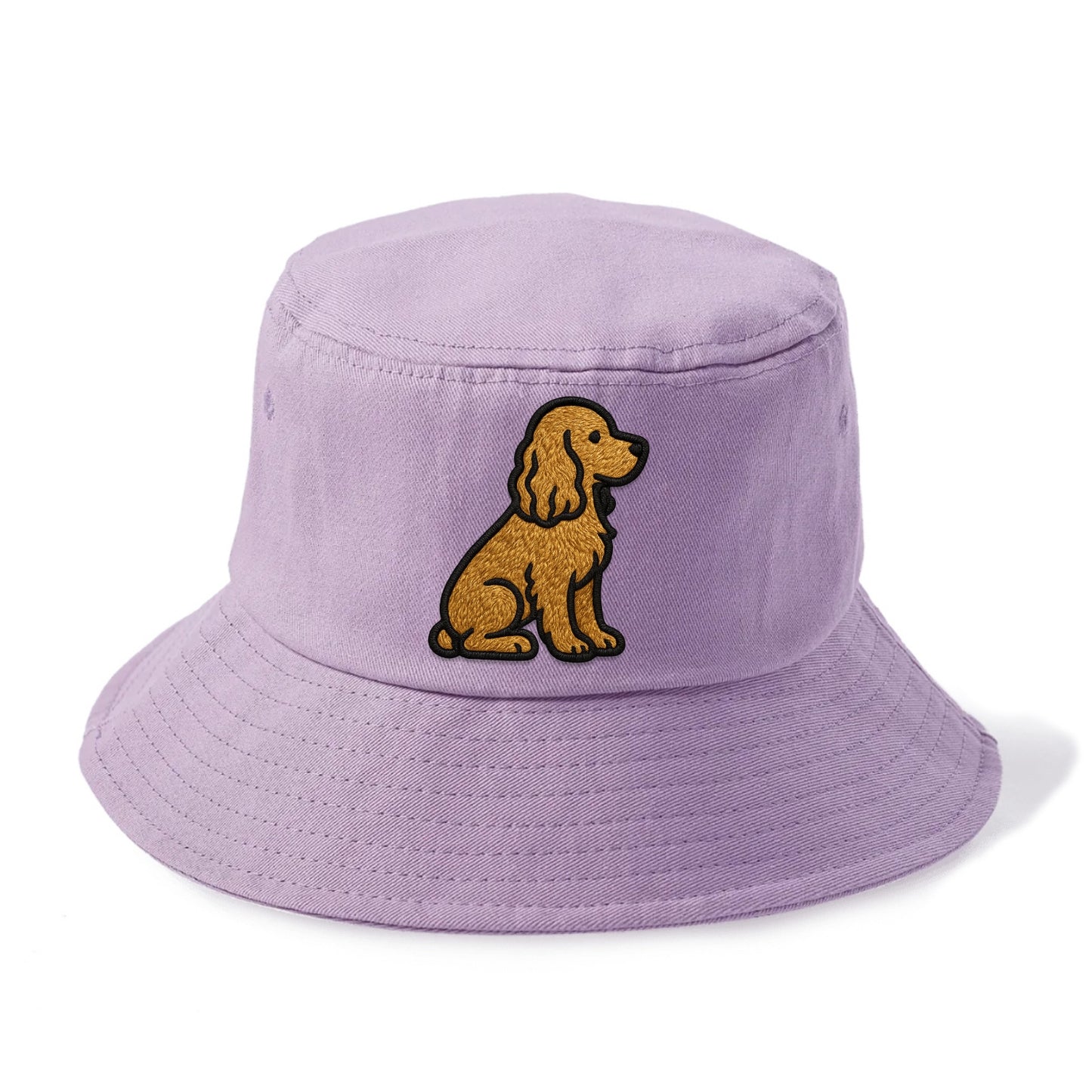 Cocker Spaniel - Contemporary spaniel de - Bucket Hat - Purple