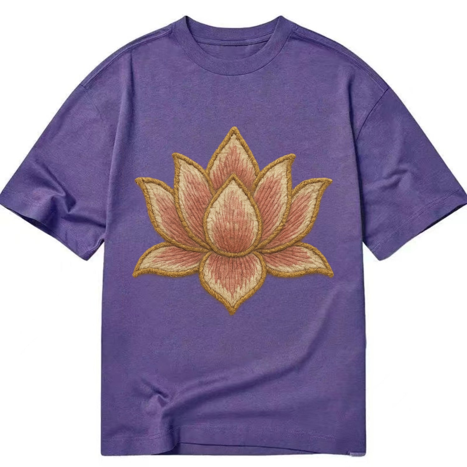 Lotus Flower - Classic T-shirt - Purple