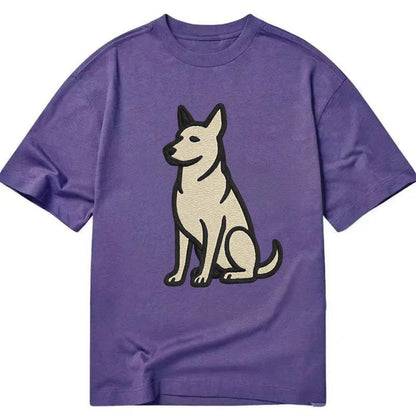 German Sheprador - German Shepherd Lab m Classic T-shirt - Purple