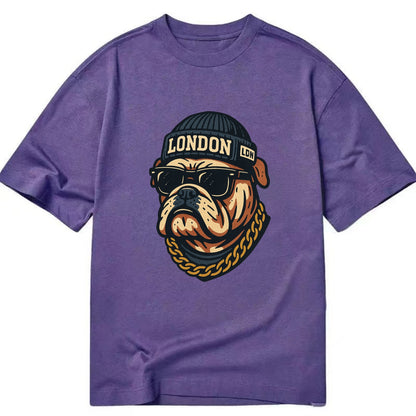 London Bulldog - Classic T-shirt - Purple