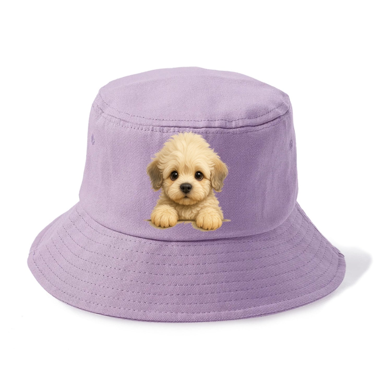Dandie Dinmont Terrier  - Bucket Hat - Purple
