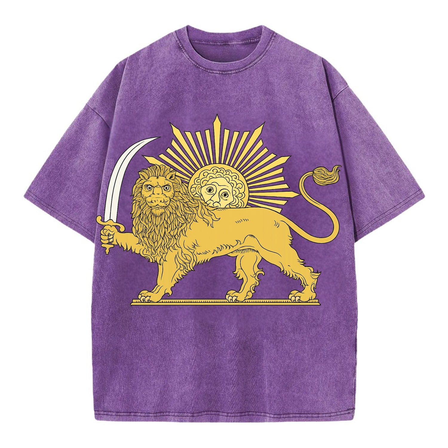 Shir O Khorshid - Vintage T-shirt - Purple