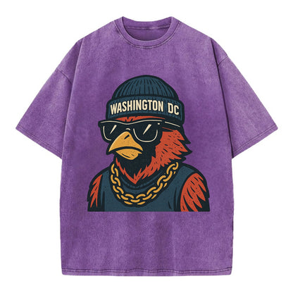 "cardinal" "washington Dc" "dc" "navy" "us East" - Vintage T-shirt - Purple