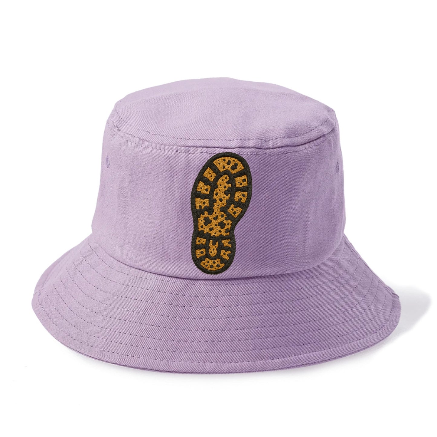 Hiking Boot Print  - Bucket Hat - Purple