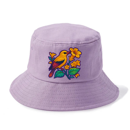 Golden Oriole - Bucket Hat - Purple