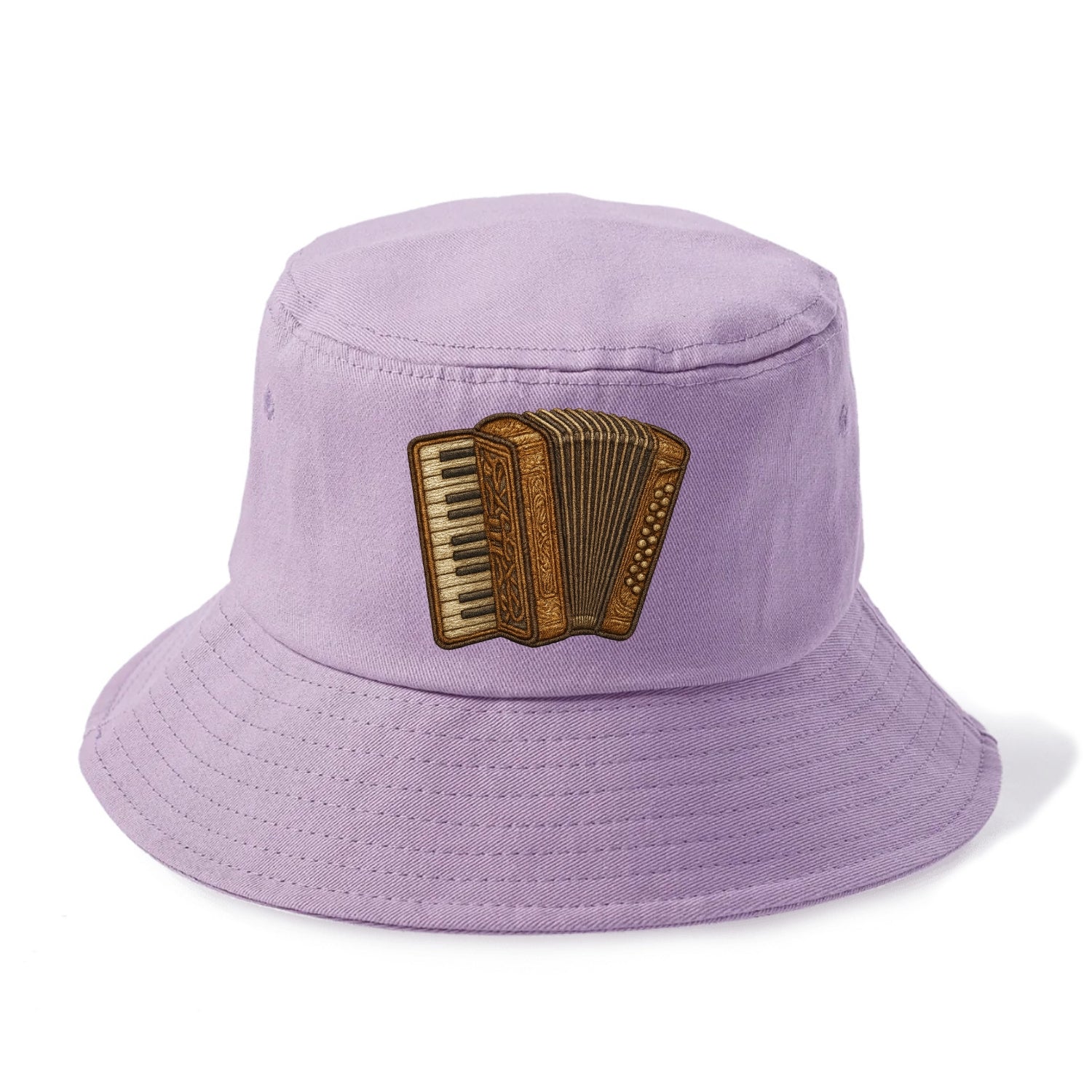 Accordion  - Bucket Hat - Purple