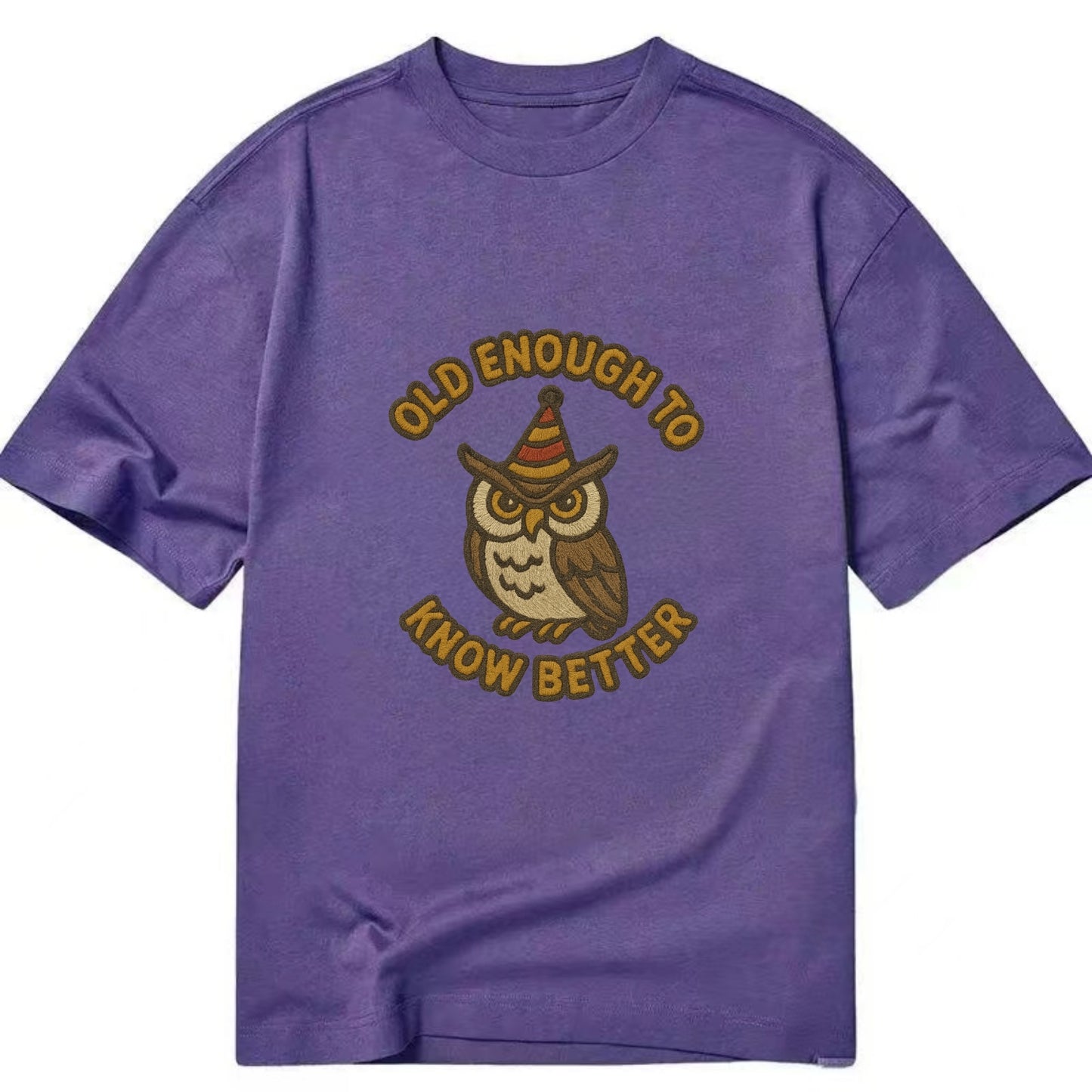 Old Enough To Know Better  - Classic T-shirt - Purple