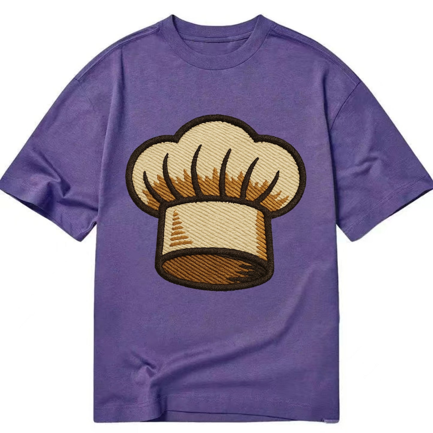 Chef Hat  - Classic T-shirt - Purple