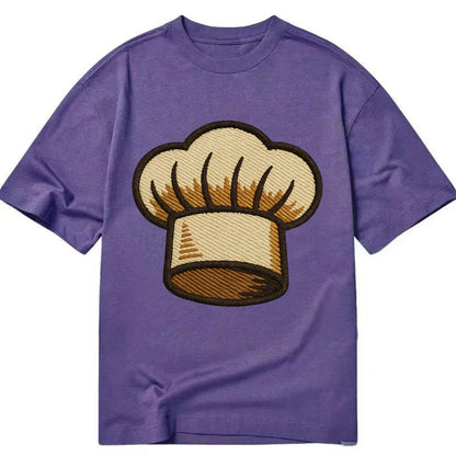 Chef Hat  - Classic T-shirt - Purple