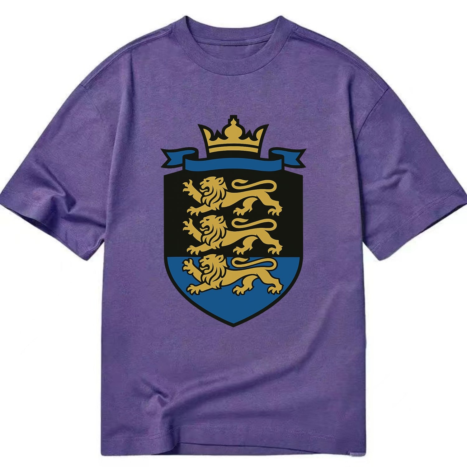 Estonia Royal Logo  - Classic T-shirt - Purple