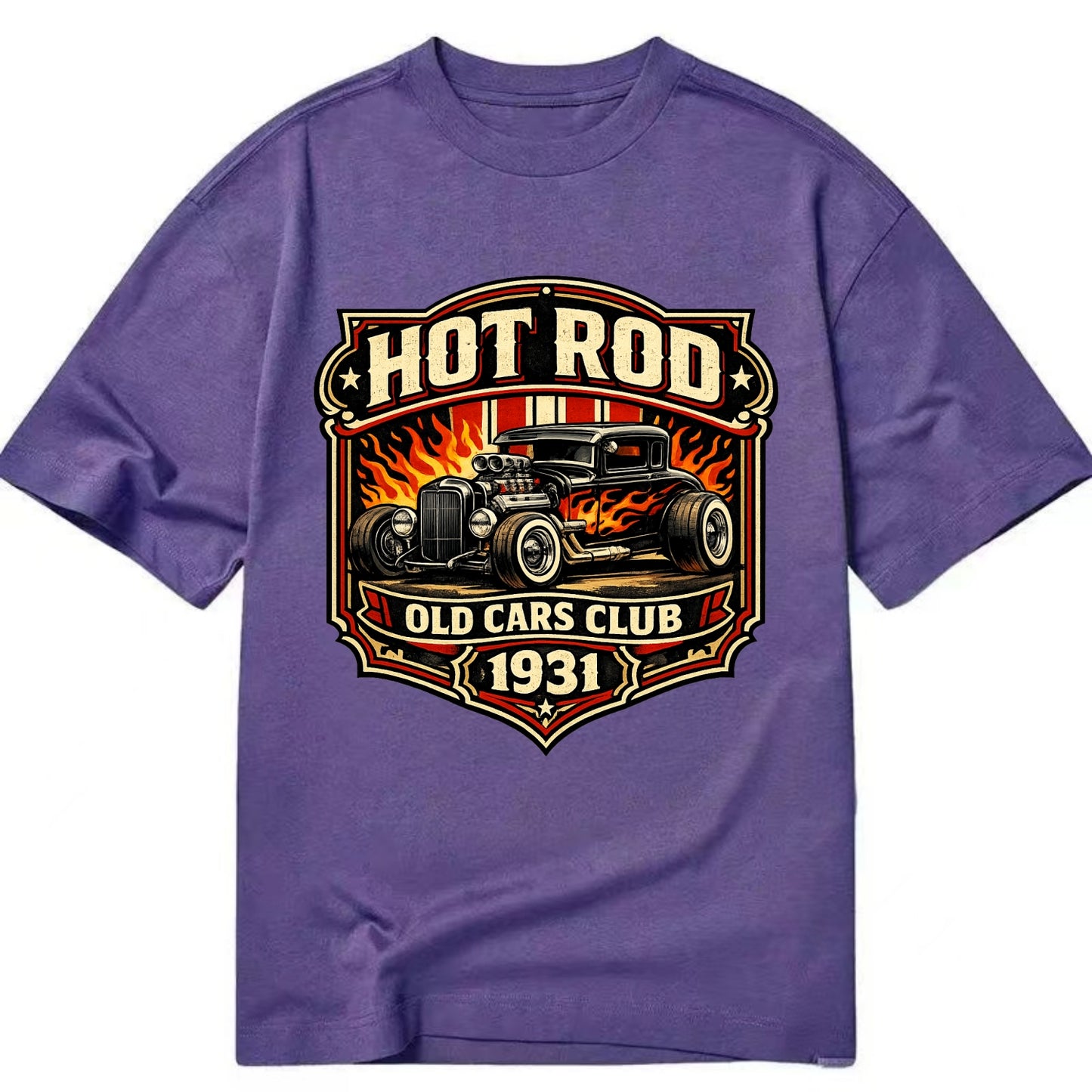 Hot Rod Club 1931 - Classic T-shirt - Purple