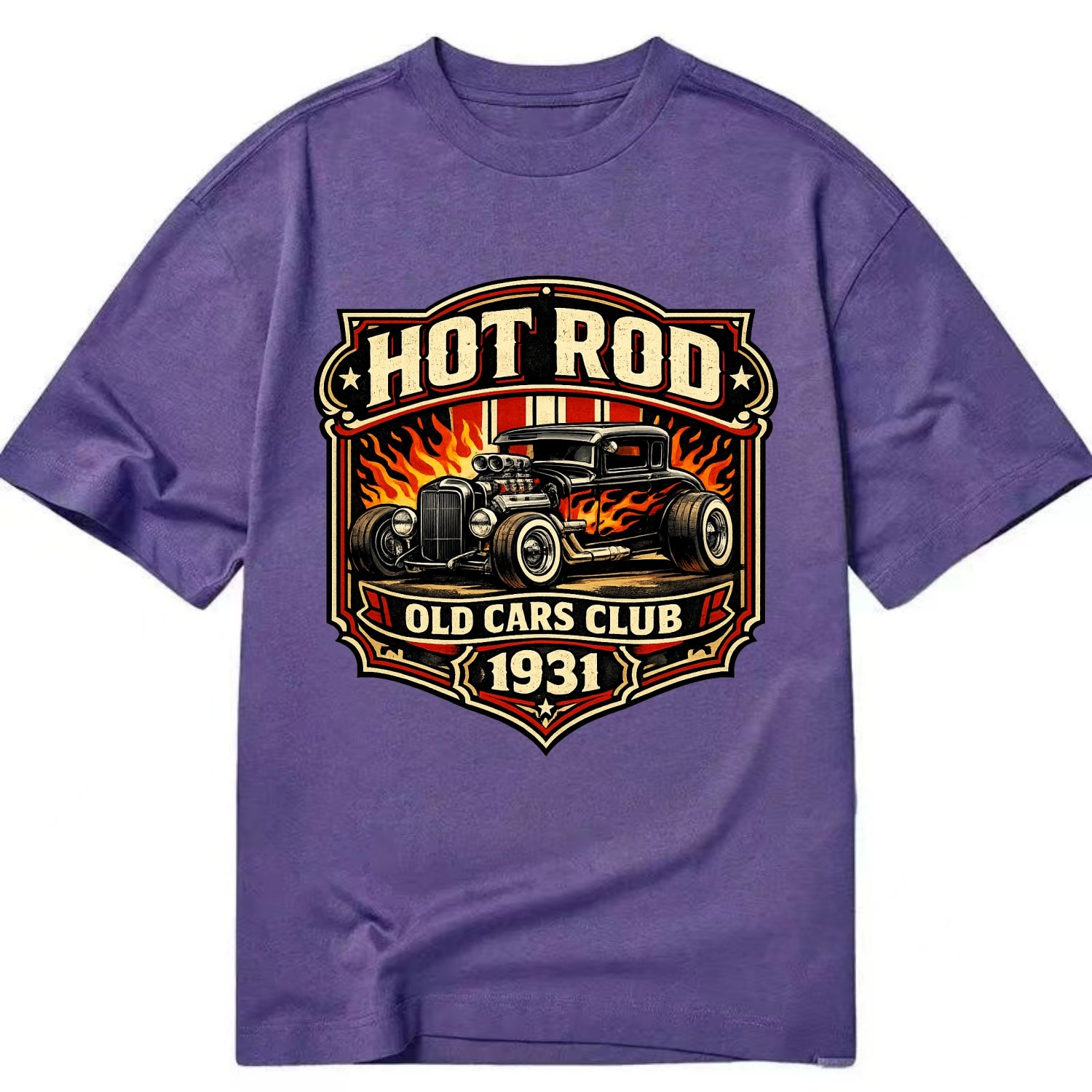 Hot Rod Club 1931 - Classic T-shirt - Purple