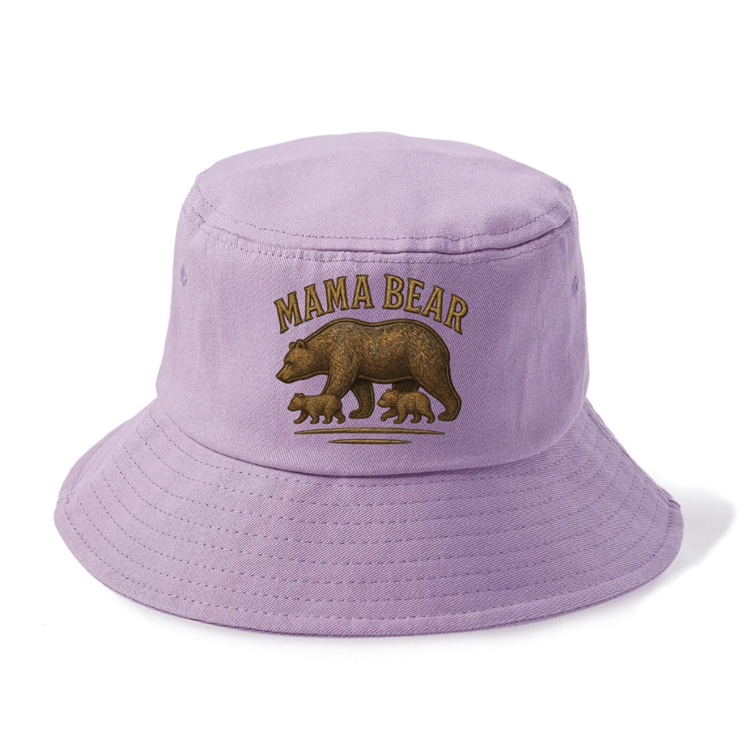 Mama Bear  - Bucket Hat - Purple