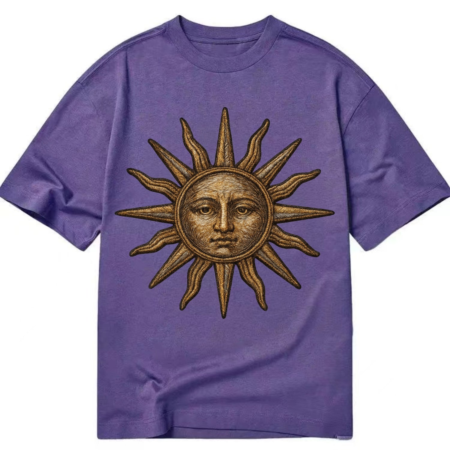 Sun Rays  - Classic T-shirt - Purple