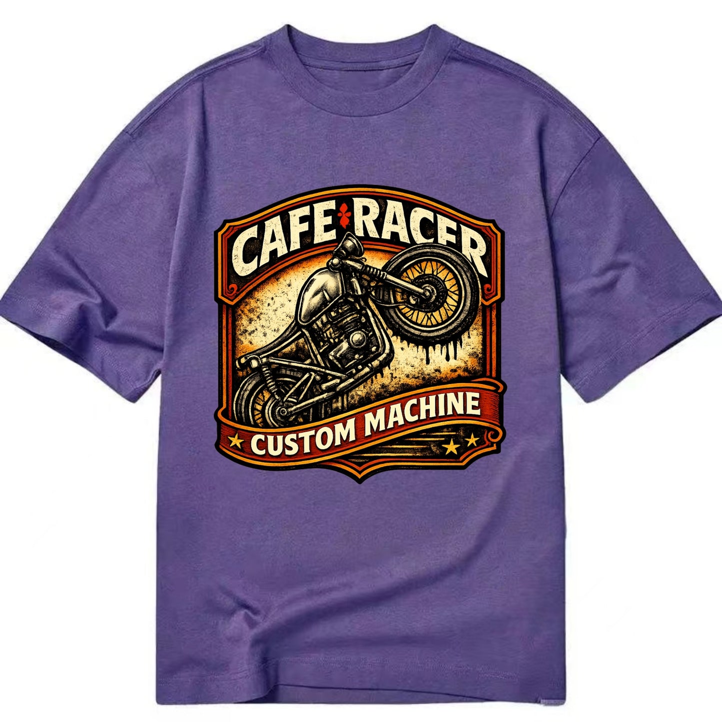 Cafe Racer - Classic T-shirt - Purple