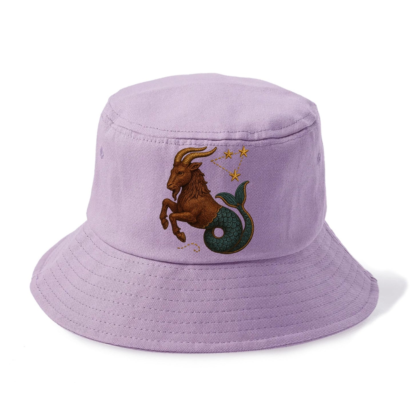 Capricorn Goat  - Bucket Hat - Purple