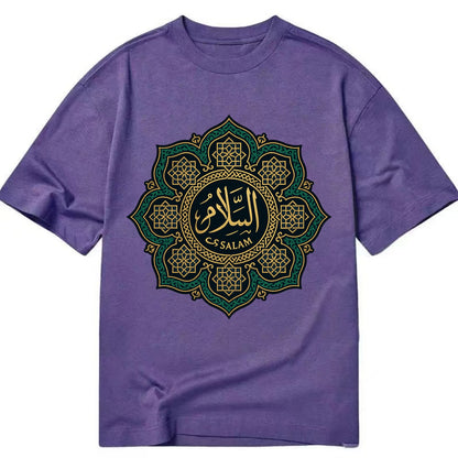 As-Salam Mandala - Classic T-shirt - Purple